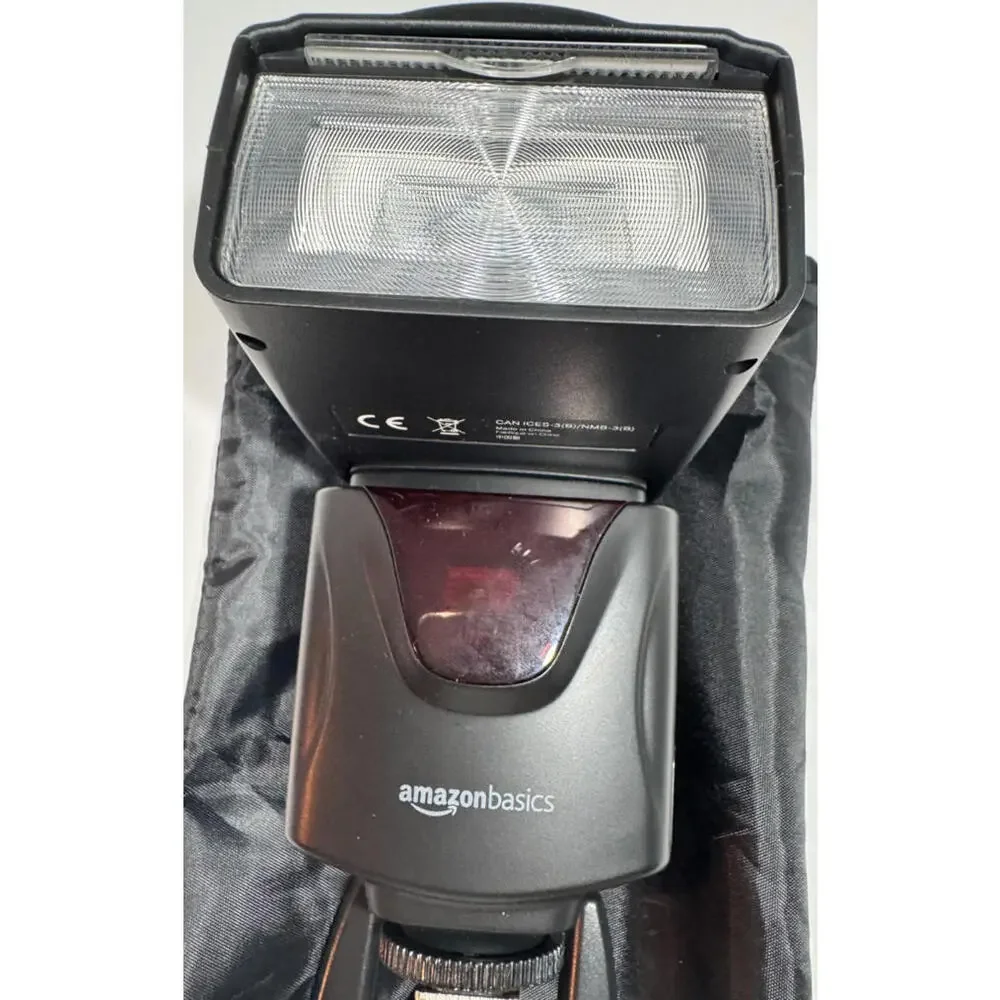Amazon Basics Electronic Flash VT-560 Includes Protective Pouch -Tested & Works